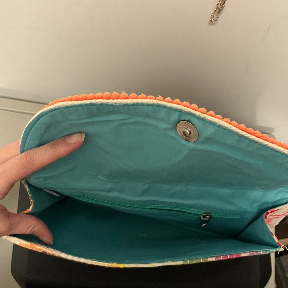 Colorful Beaded Clutch - Picture 2 of 3
